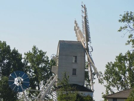 Saxtead Green Post Mill